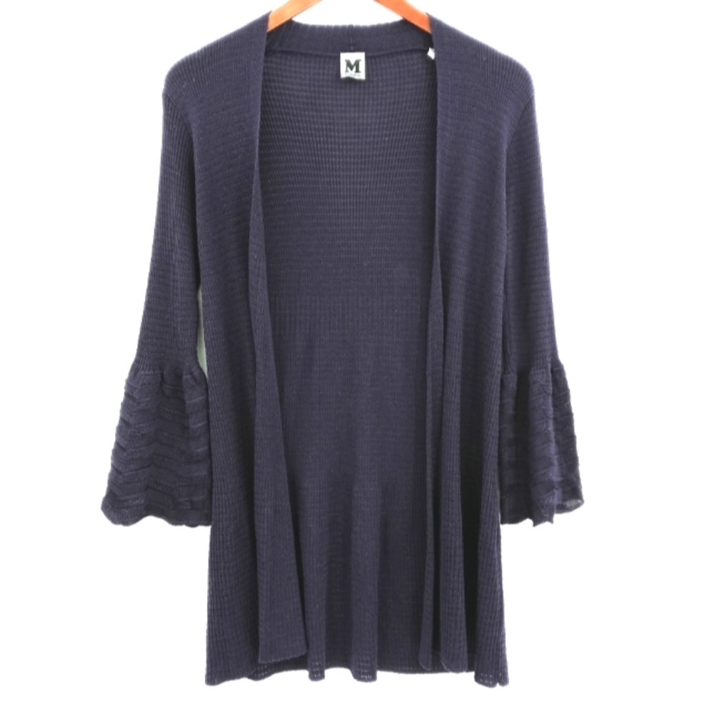 Missoni Purple Knit‎ Open Front Cardigan